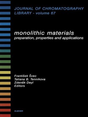 cover image of Monolithic Materials